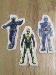 完成した仮面ライダー
