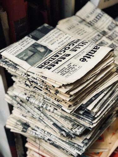 新聞紙に虫除け効果ある？